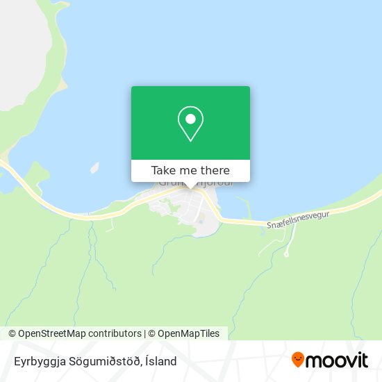 Eyrbyggja Sögumiðstöð map