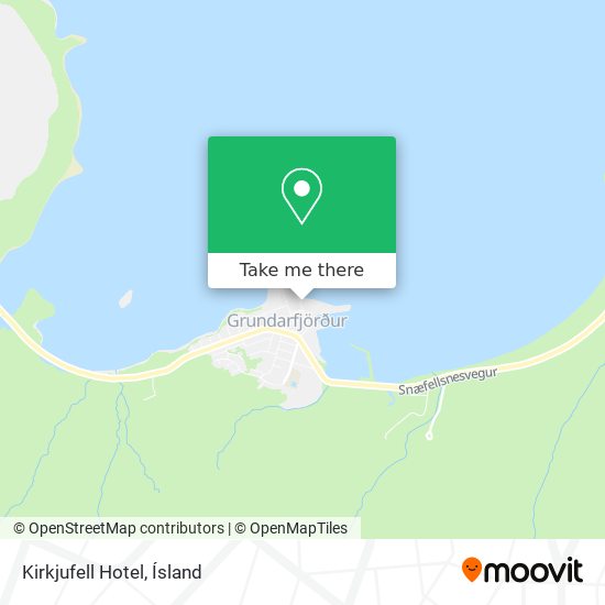 Kirkjufell Hotel map