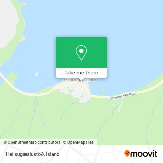 Heilsugæslustöð map