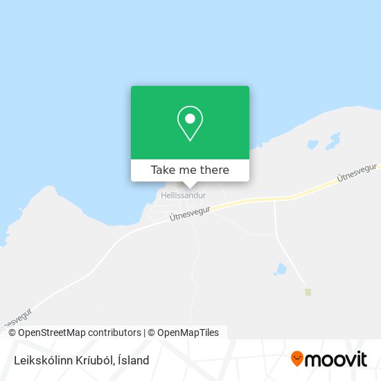 Leikskólinn Kríuból map