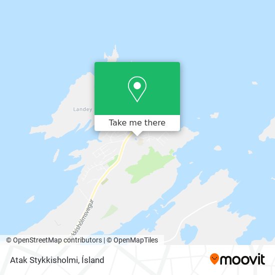 Mapa Atak Stykkisholmi