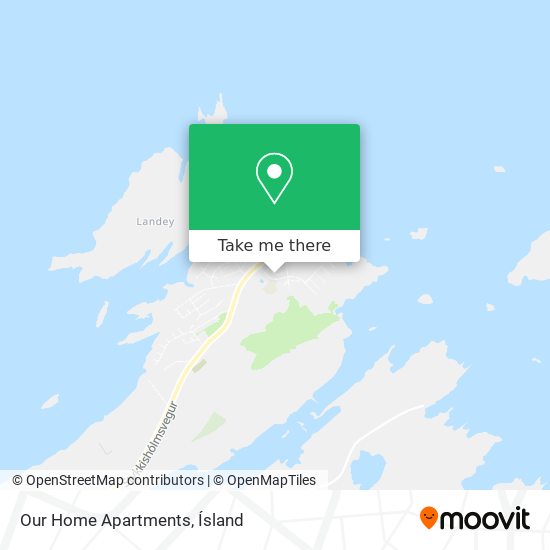 Our Home Apartments map