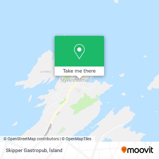 Mapa Skipper Gastropub