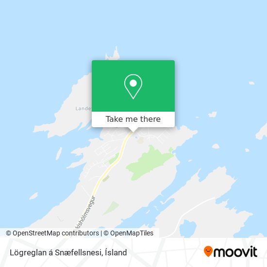Lögreglan á Snæfellsnesi map