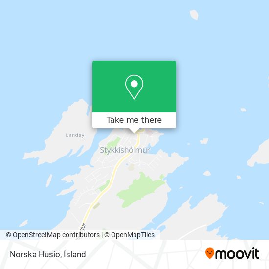 Norska Husio map