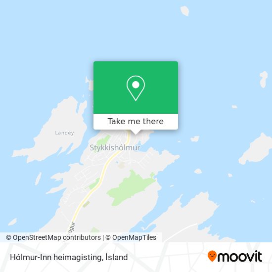 Hólmur-Inn heimagisting map