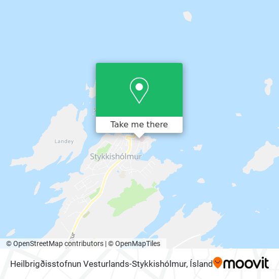 Heilbrigðisstofnun Vesturlands-Stykkishólmur map
