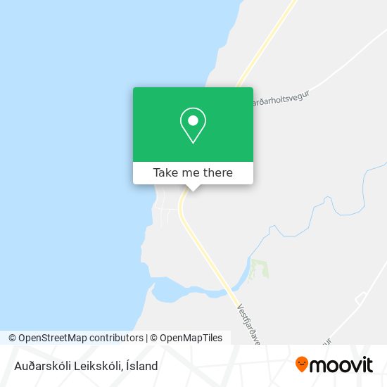 Auðarskóli Leikskóli map