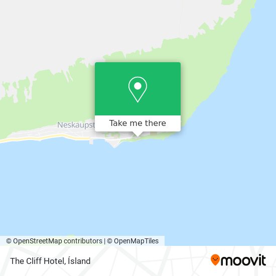 The Cliff Hotel map