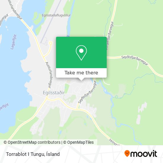 Torrablot I Tungu map