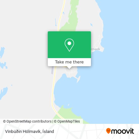 Vínbúðin Hólmavík map