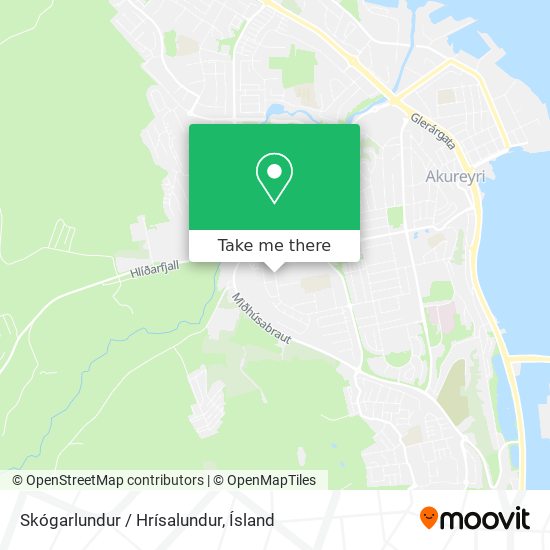 Skógarlundur / Hrísalundur map