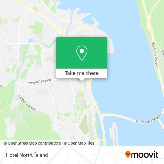 Hotel North map