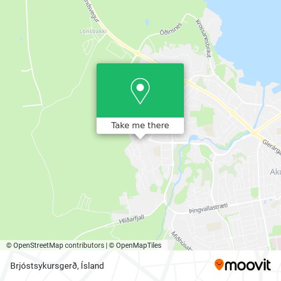 Brjóstsykursgerð map