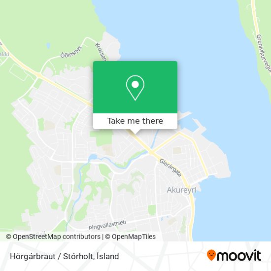 Mapa Hörgárbraut / Stórholt