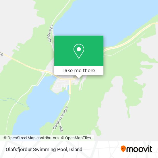 Olafsfjordur Swimming Pool map