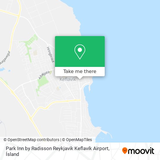 Park Inn by Radisson Reykjavik Keflavík Airport map