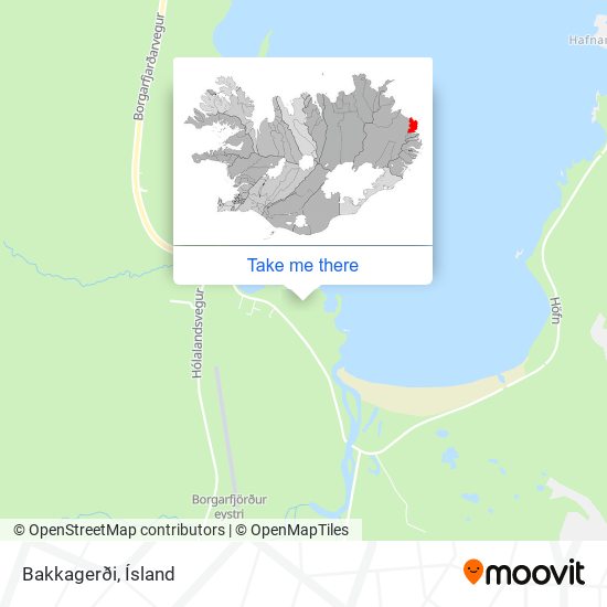 Bakkagerði map