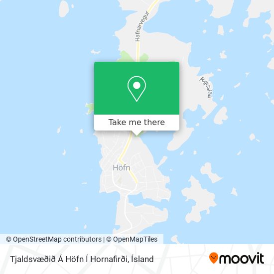 Tjaldsvæðið Á Höfn Í Hornafirði map