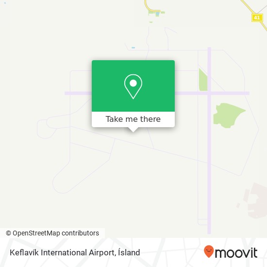 Keflavík International Airport map