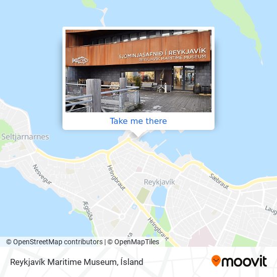 Mapa Reykjavík Maritime Museum