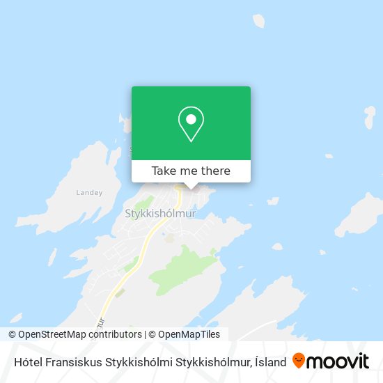 Hótel Fransiskus Stykkishólmi Stykkishólmur map