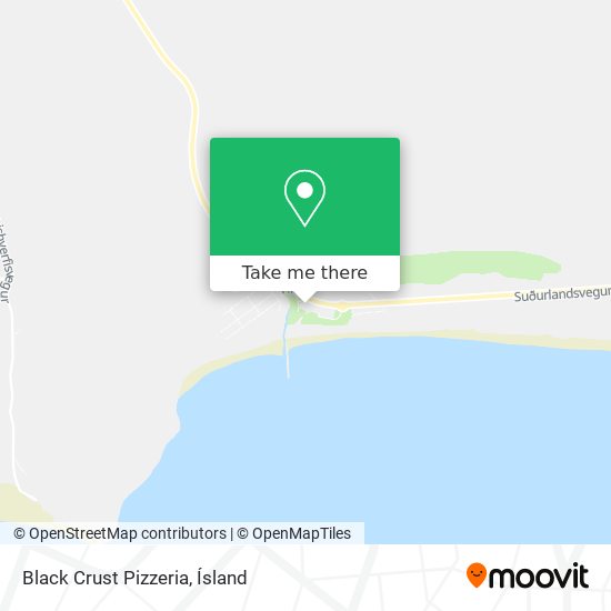 Mapa Black Crust Pizzeria