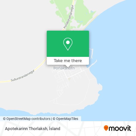 Apotekarinn Thorlaksh map