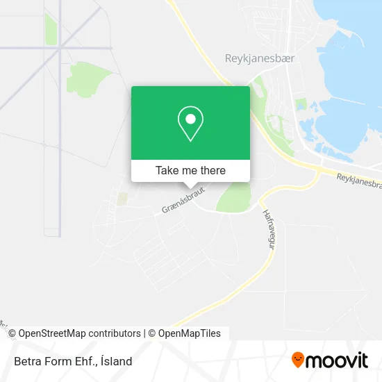 Betra Form Ehf. map