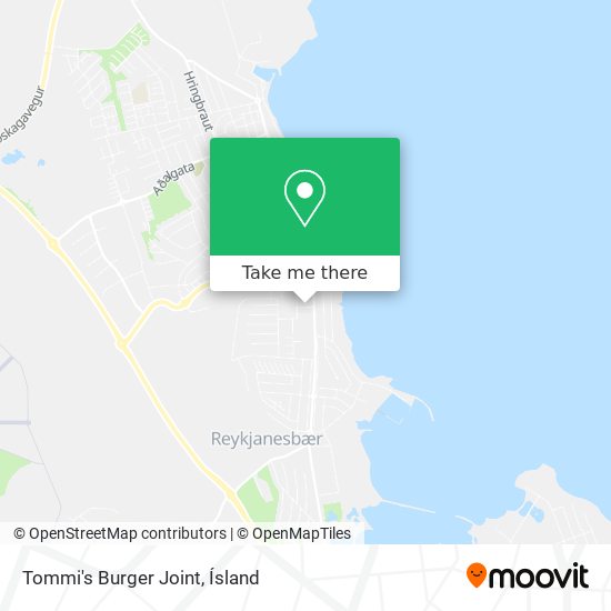 Mapa Tommi's Burger Joint