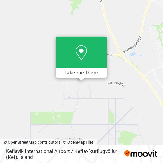 Keflavik International Airport / Keflavíkurflugvöllur map