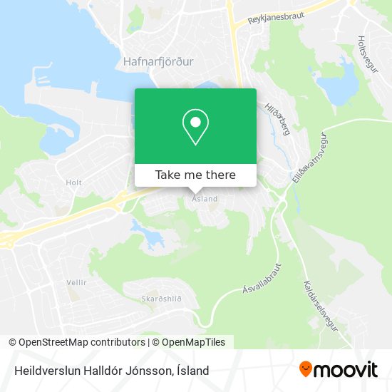 Heildverslun Halldór Jónsson map