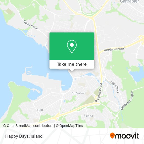 Happy Days map