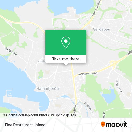 Fine Restaurant map