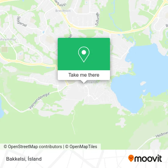Bakkelsi map