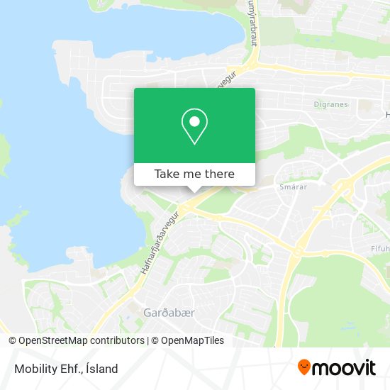 Mobility Ehf. map