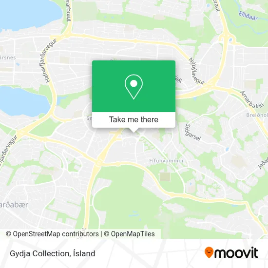 Gydja Collection map