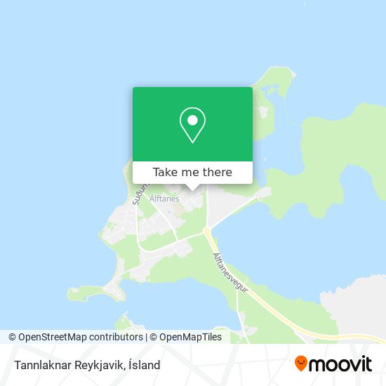 Tannlaknar Reykjavik map