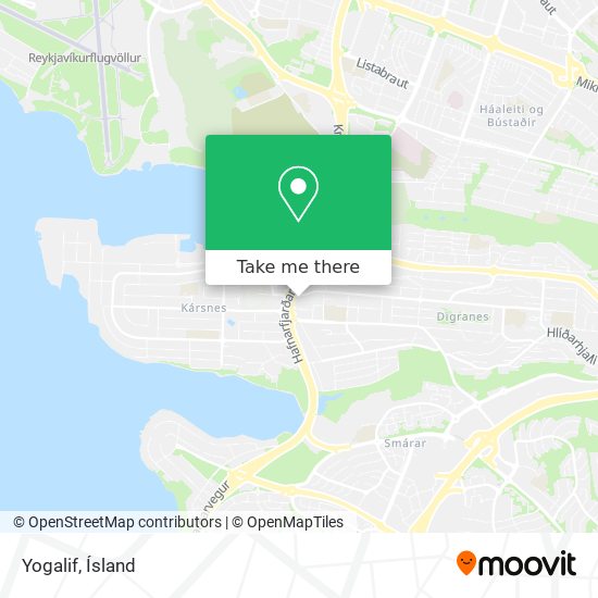 Yogalif map