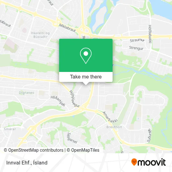 Innval Ehf. map