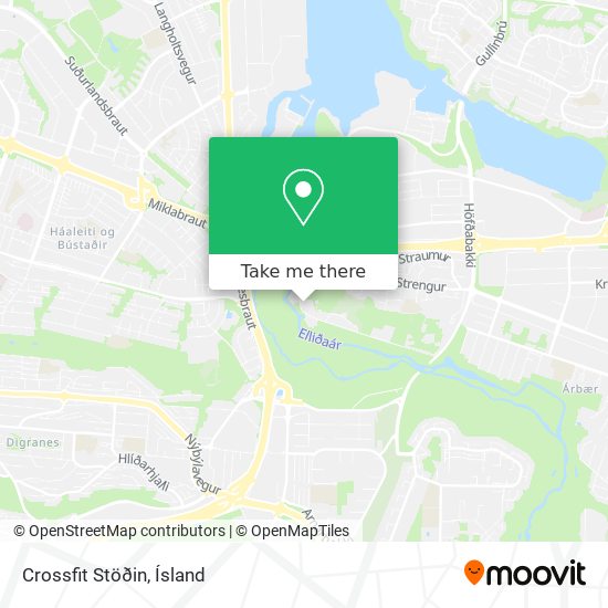 Mapa Crossfit Stöðin