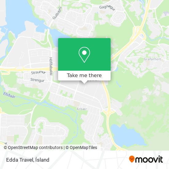 Mapa Edda Travel