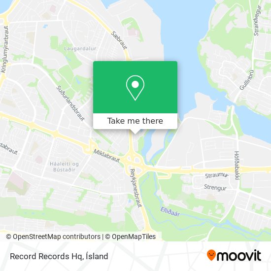 Mapa Record Records Hq