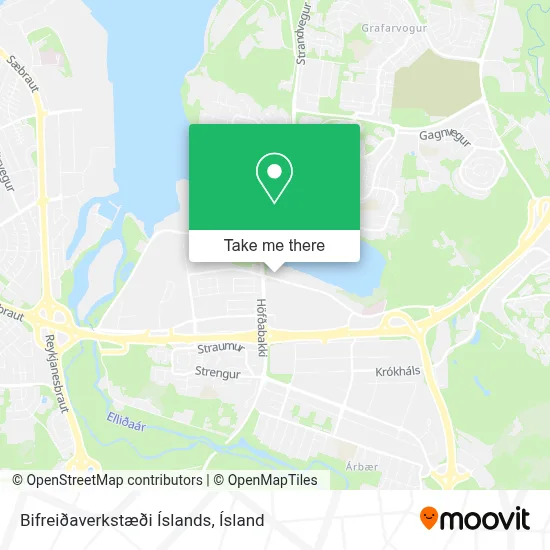 Bifreiðaverkstæði Íslands map