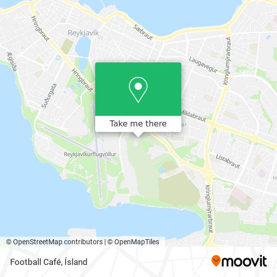 Football Café map