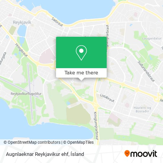 Mapa Augnlaeknar Reykjavikur ehf