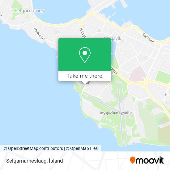 Mapa Seltjarnarneslaug