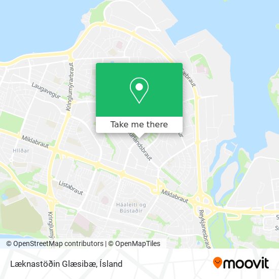 Læknastöðin Glæsibæ map