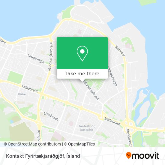 Kontakt Fyrirtækjaráðgjöf map