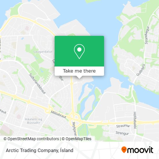 Arctic Trading Company map